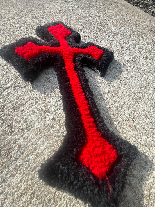 Chrome Heart Cross v2 Rug
